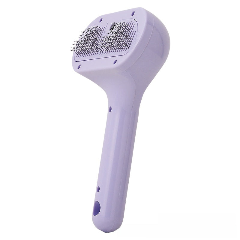 Electric Pet Spray Grooming Brush, Gentle Mist Massage Comb