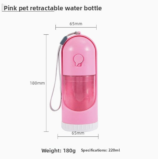Foldable Portable Dog Water and Food Cup for Outdoor Walks and Summer Outings