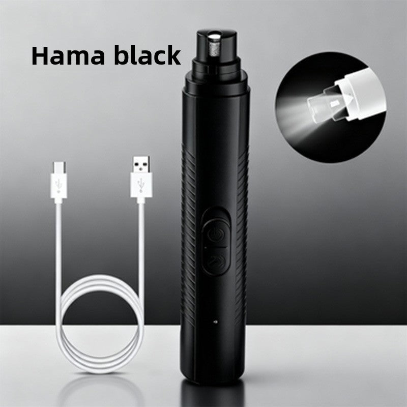Electric Pet Nail Grinder with LED Light and Safety Guard