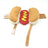 Hot dog print costume for dogs and cats, in Yellow, image 2