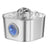 Stainless Steel USB Pet Water Fountain 2.2L with Detachable Parts and Window Options