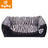 Rectangular cotton dog bed with leopard print Oxford cloth outer