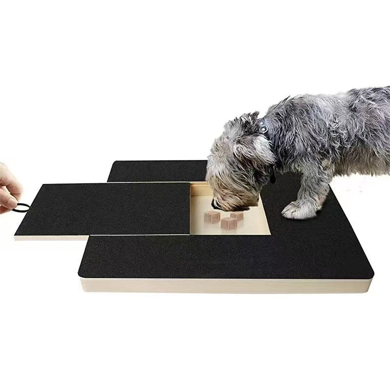 Wooden dog nail scratch board with pull out drawer - photo 3