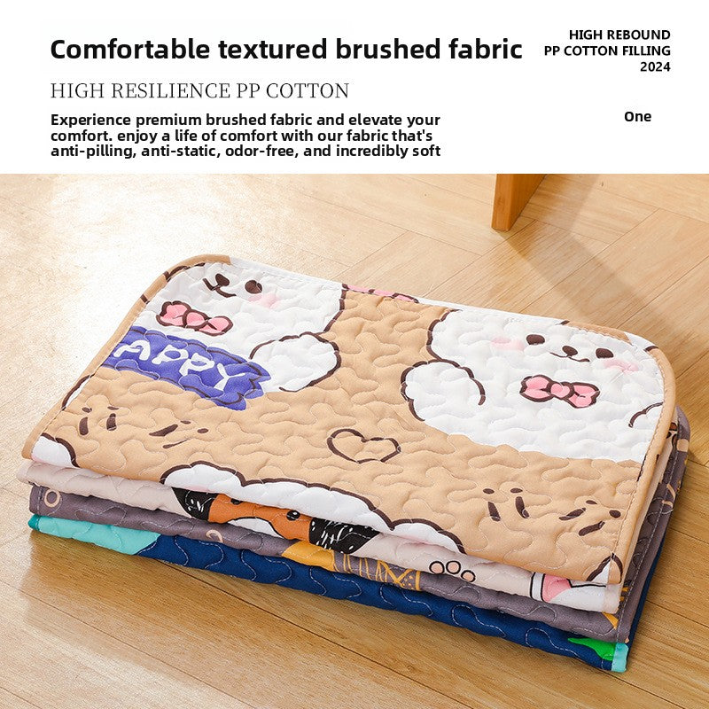 Breathable cotton pet mat with print in Random Pattern, size 70 x 50cm