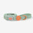 Waterproof hands free dog lead in bright orange with metal clip