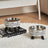 Elevated Pet Food Bowl with Stainless Steel Insert