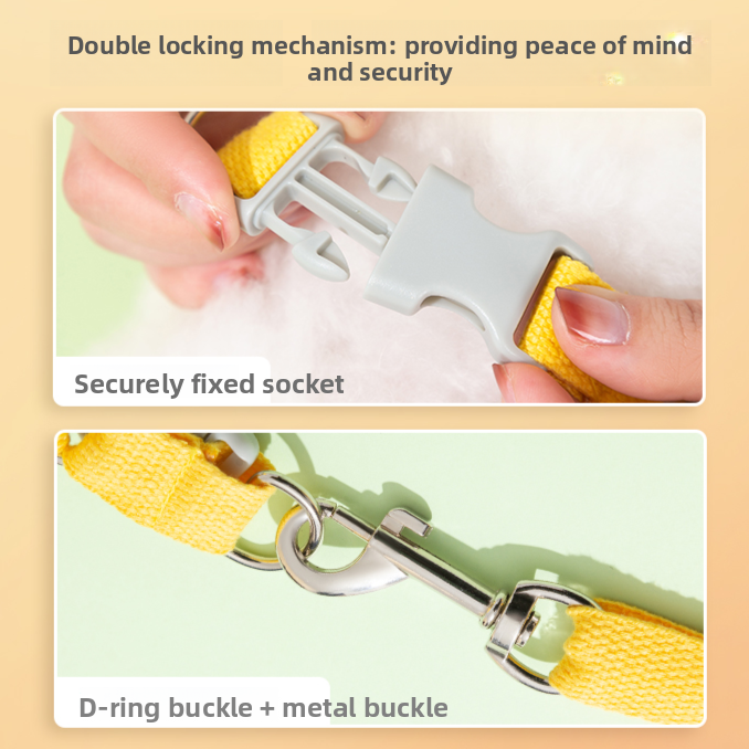 Pattern vest harness and lead set, ideal for everyday use