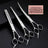 Pet Grooming Scissors Set, Curved, Straight and Thinning Shears
