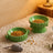 Ceramic Elevated Pet Bowl with Anti-Spill Slanted Opening and Double Ears in Cute Designs