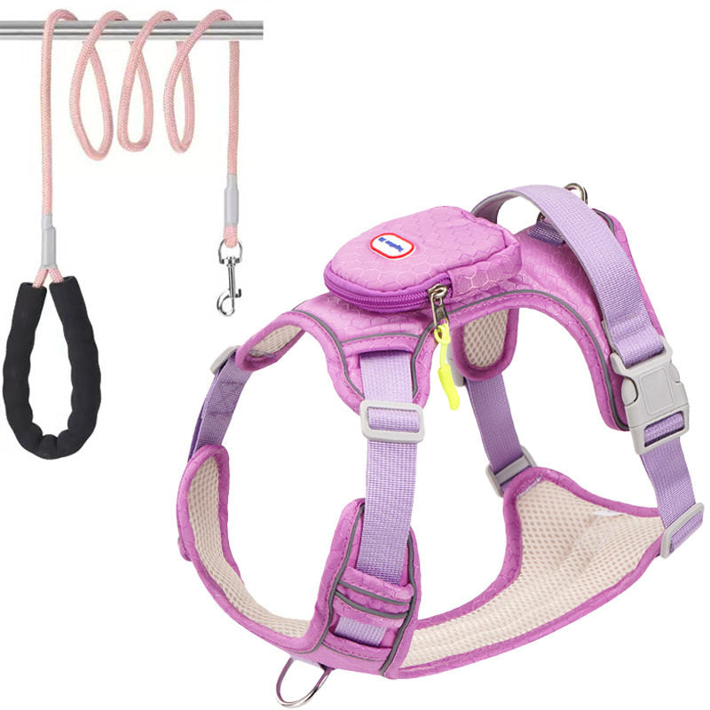 Reflective harness for medium to giant dogs, available from Pet Royale UK