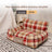 Check pattern pet nest bed with removable washable cover, photo 66 of 77
