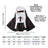 Nun costume T-shirt for cats and small dogs
