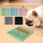 Silicone lick mat slow feeder with suction cups for dogs