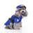 Small dog wearing a warm Christmas elk costume