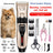 Ceramic Blade Dog Hair Clippers with LED Power Display, Low Noise