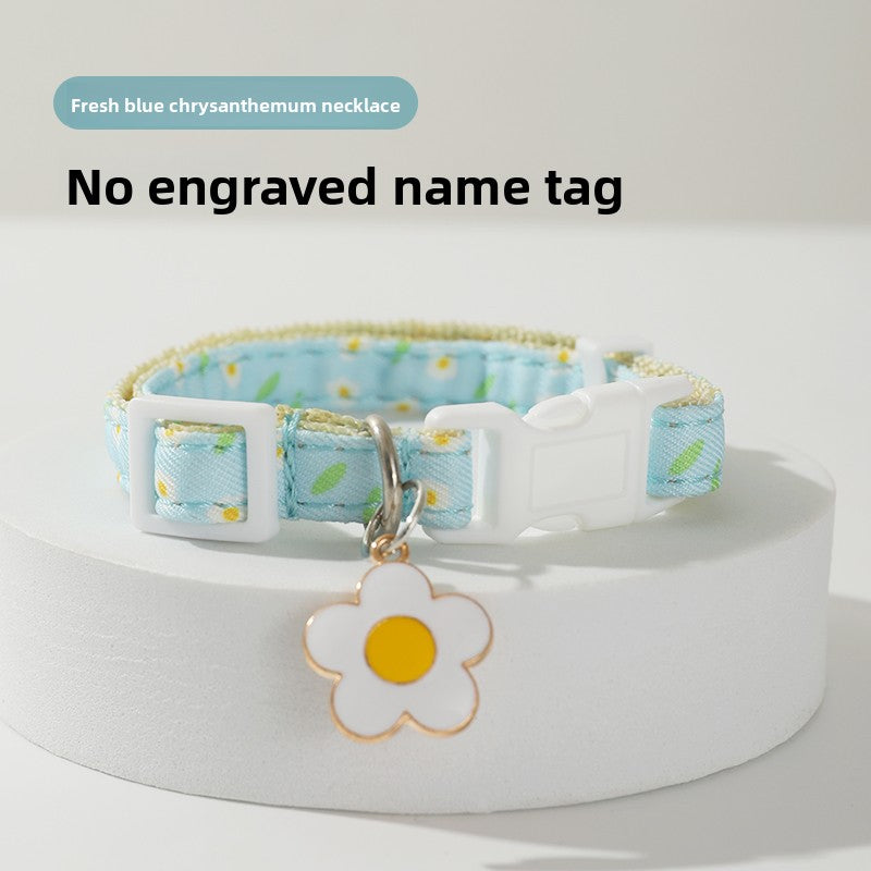 Breakaway cat collar with bell in fresh yellow, product image 11