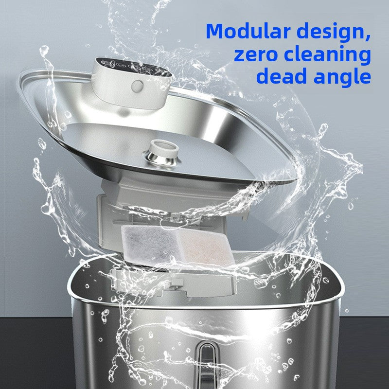 Rechargeable Smart Sensor Pet Water Dispenser 3.2L with Circulating Filter