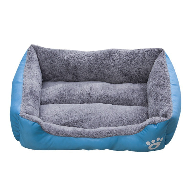 Oxford pet bed in bright colours for dogs and cats, photo 4
