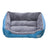 Oxford pet bed in bright colours for dogs and cats, photo 4
