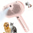 3-in-1 Steam Spray Pet Brush, Rechargeable Misting Massage Comb