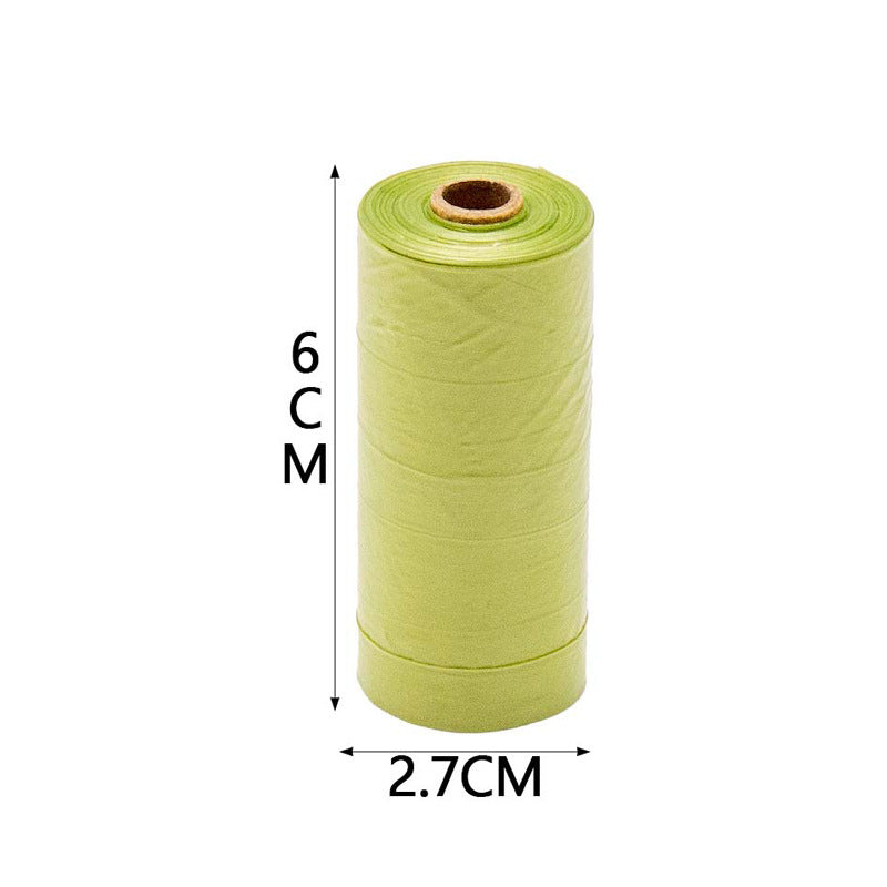 Degradable Pet Waste Bags in Rolls, Plain or Printed