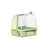 Cage-Mounted Bird Bath Basin with Optional Sensor Version