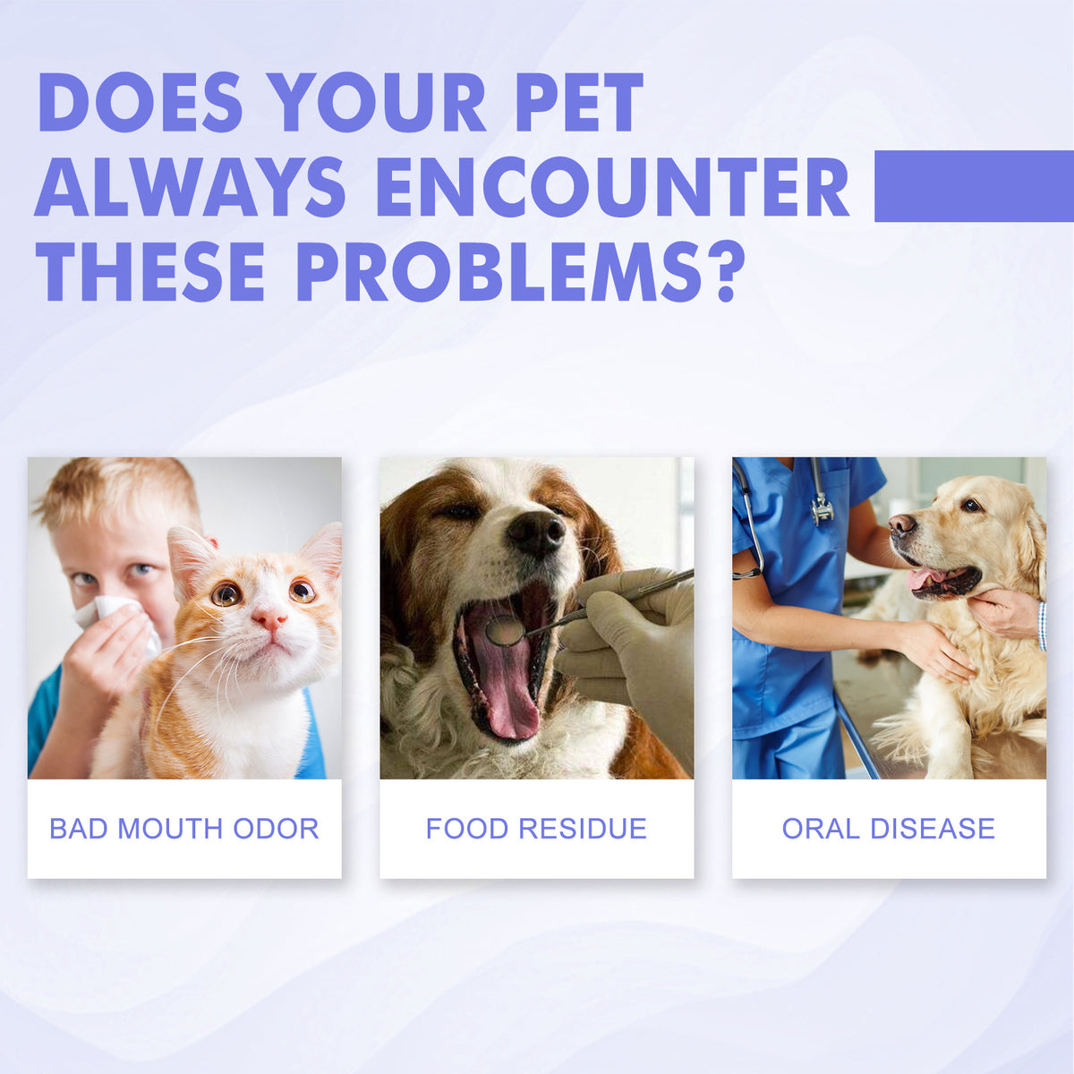 Pet Oral Fresh Breath Spray for Dogs and Cats, Easy Mouth Clean