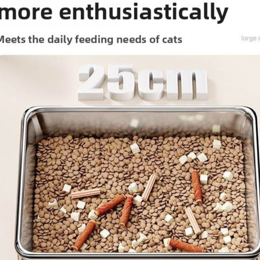 Extra-Thick Stainless Steel Elevated Pet Bowl or Stand with Non-Slip Base for Dogs