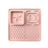 Food-Grade Silicone Pet Feeding Mat in Round or Square Shape with Non-Slip Waterproof Base