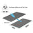 Thick EVA Cat Litter Trapping Mat, Double Layer Anti-Scatter