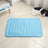 Light blue ice silk pet cooling mat for dogs and cats