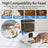 6L WiFi Smart Automatic Cat Feeder with App Control and Stainless Steel Bowl