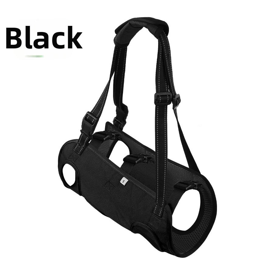 Dog mobility support harness, ideal for lifting and mobility support