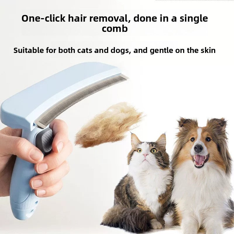 Undercoat, Thinning and Flea Comb for Dogs and Cats, Stainless Steel