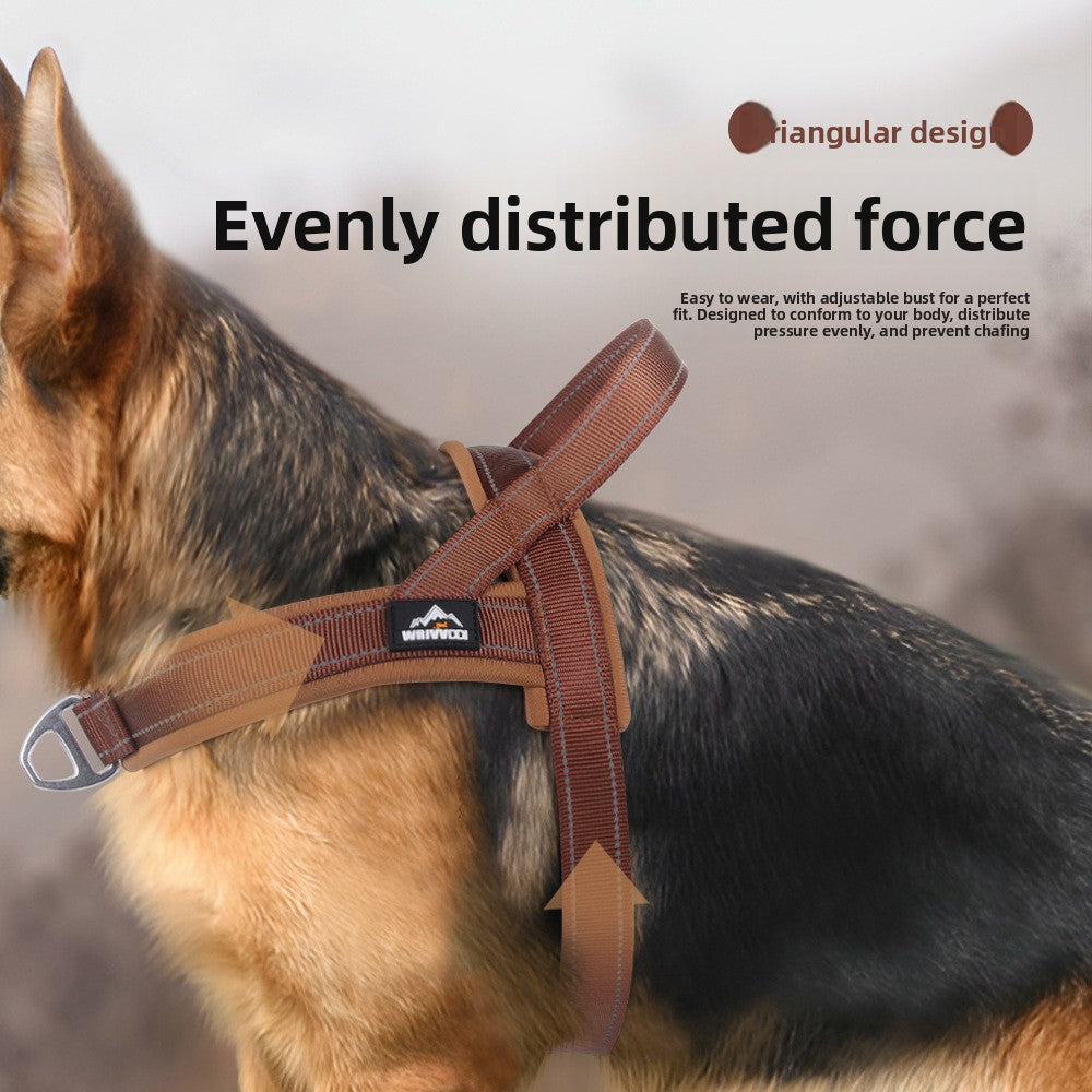 Soft nylon dog harness in four colours, product image 2