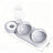 Anti-Knock Double Bowl Cat Food and Water Dish in Durable PP and PC Material