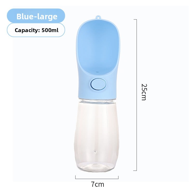 Portable Non-Wet Mouth Pet Water Cup in PP and PC with Drinking Head, 300ml to 565ml