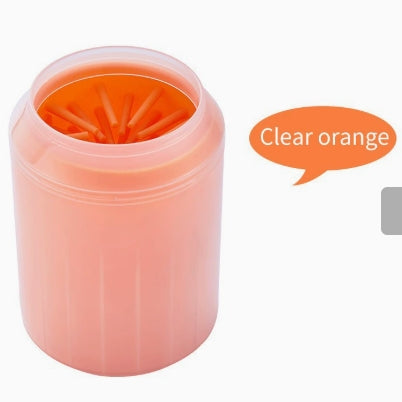 Can-Shaped Silicone Paw Cleaner Cup for Dogs and Cats, Portable