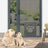 Black pet door panel for screen and interior doors, photo 3