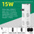 Submersible three in one aquarium filter pump for fish tanks, view 8