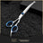 6 Inch Stainless Steel Dog Grooming Scissors, Straight and Curved