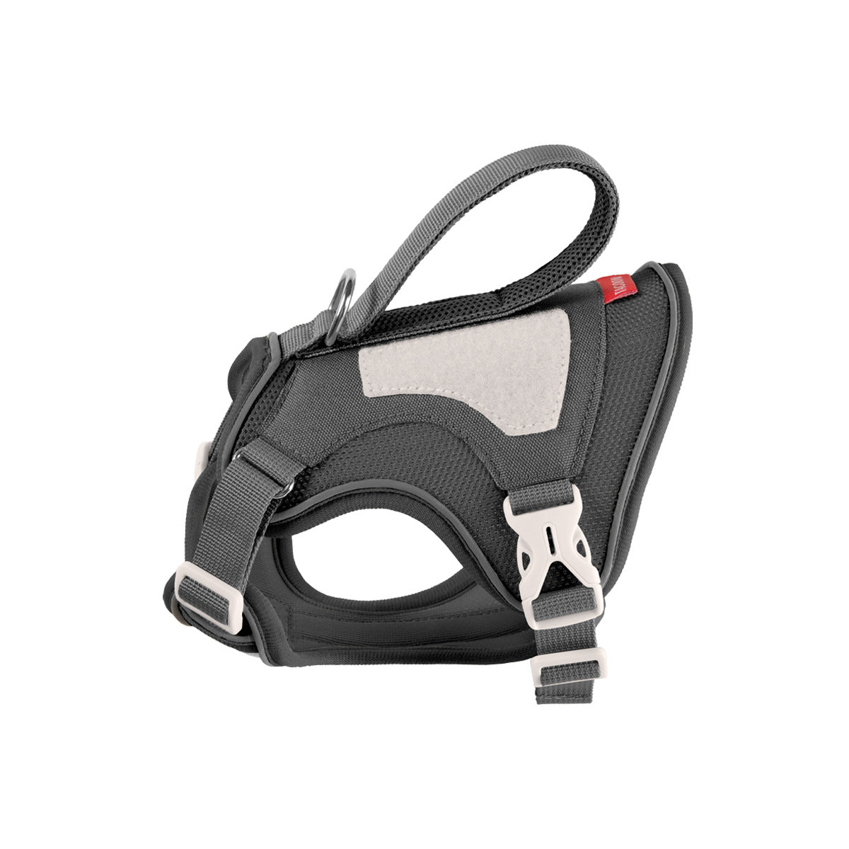 Reflective nylon harness for cats and small dogs in olive green, product image 10