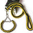 Nylon dog lead with ergonomic grip, 4 sizes available
