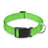 Reflective nylon dog collar, available from Pet Royale UK