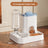 Elevated Cat Feeder and Water Bowl Combo with Dual Bowls and Smart Sensor
