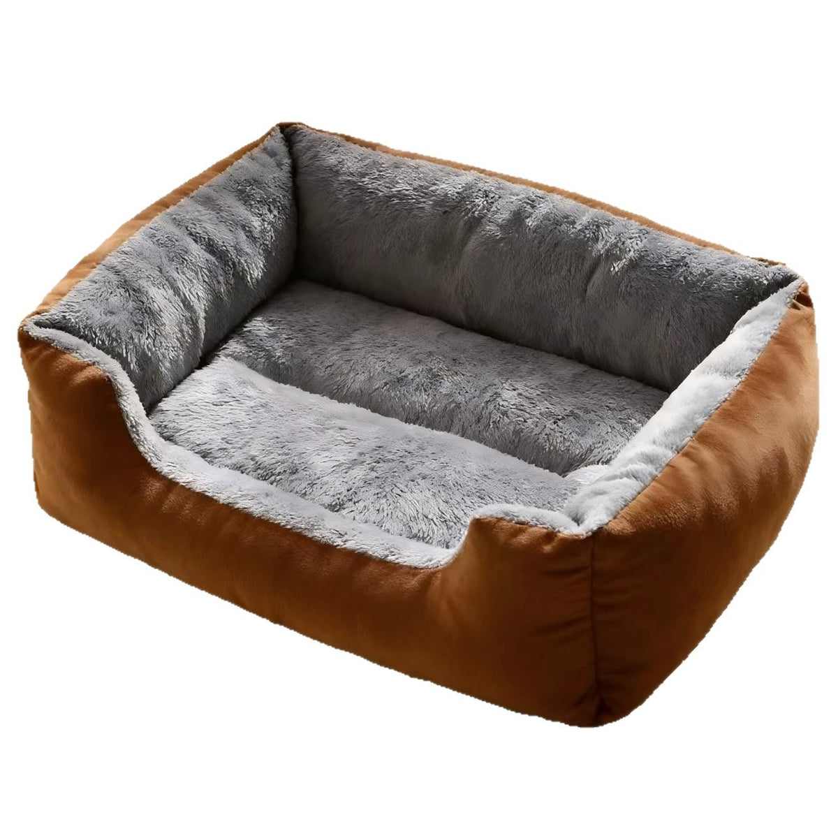 Soft flannel pet bed for dogs and cats, detail photo 5