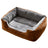 Soft flannel pet bed for dogs and cats, detail photo 5