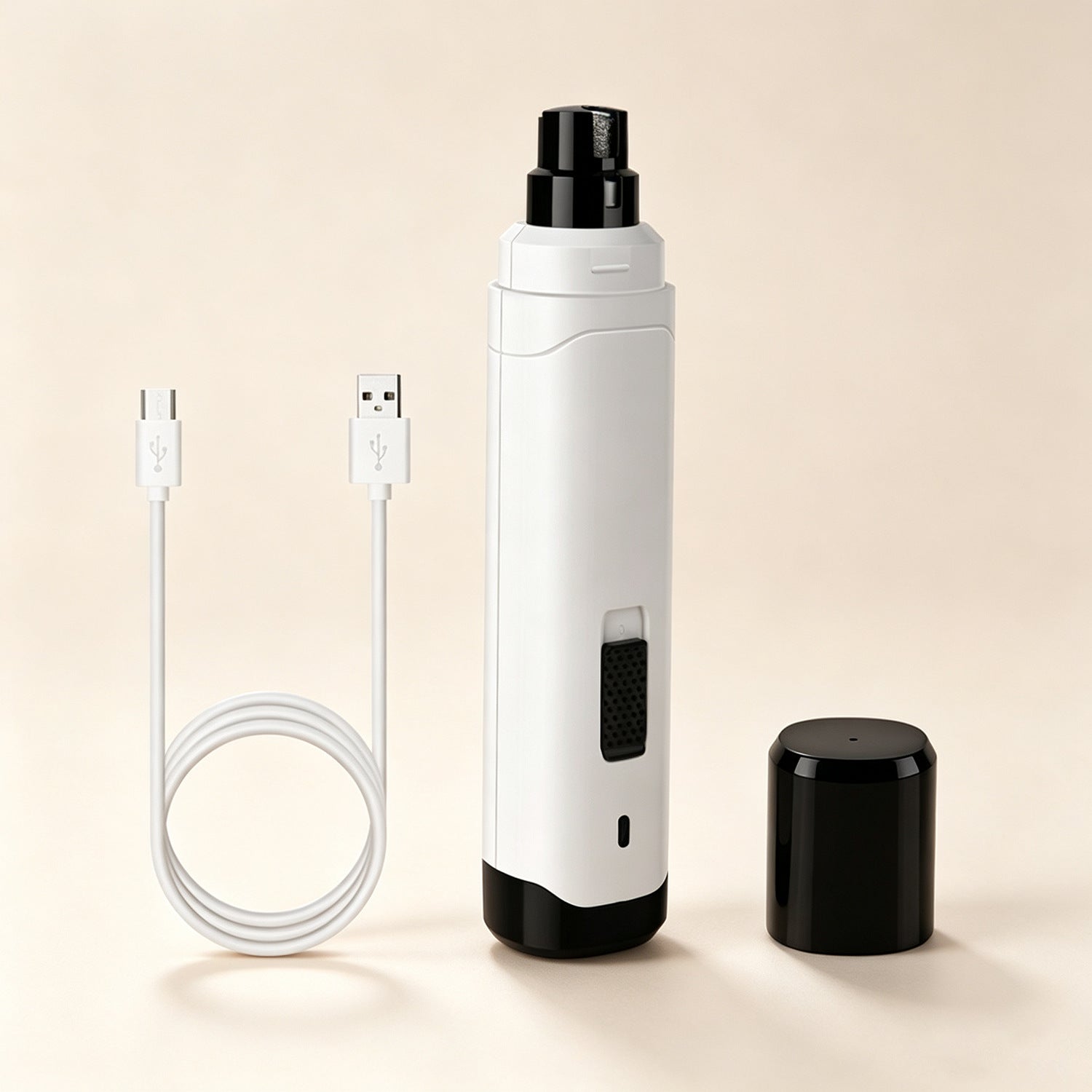 Low Noise Electric Pet Nail Grinder, Adjustable Two-Speed