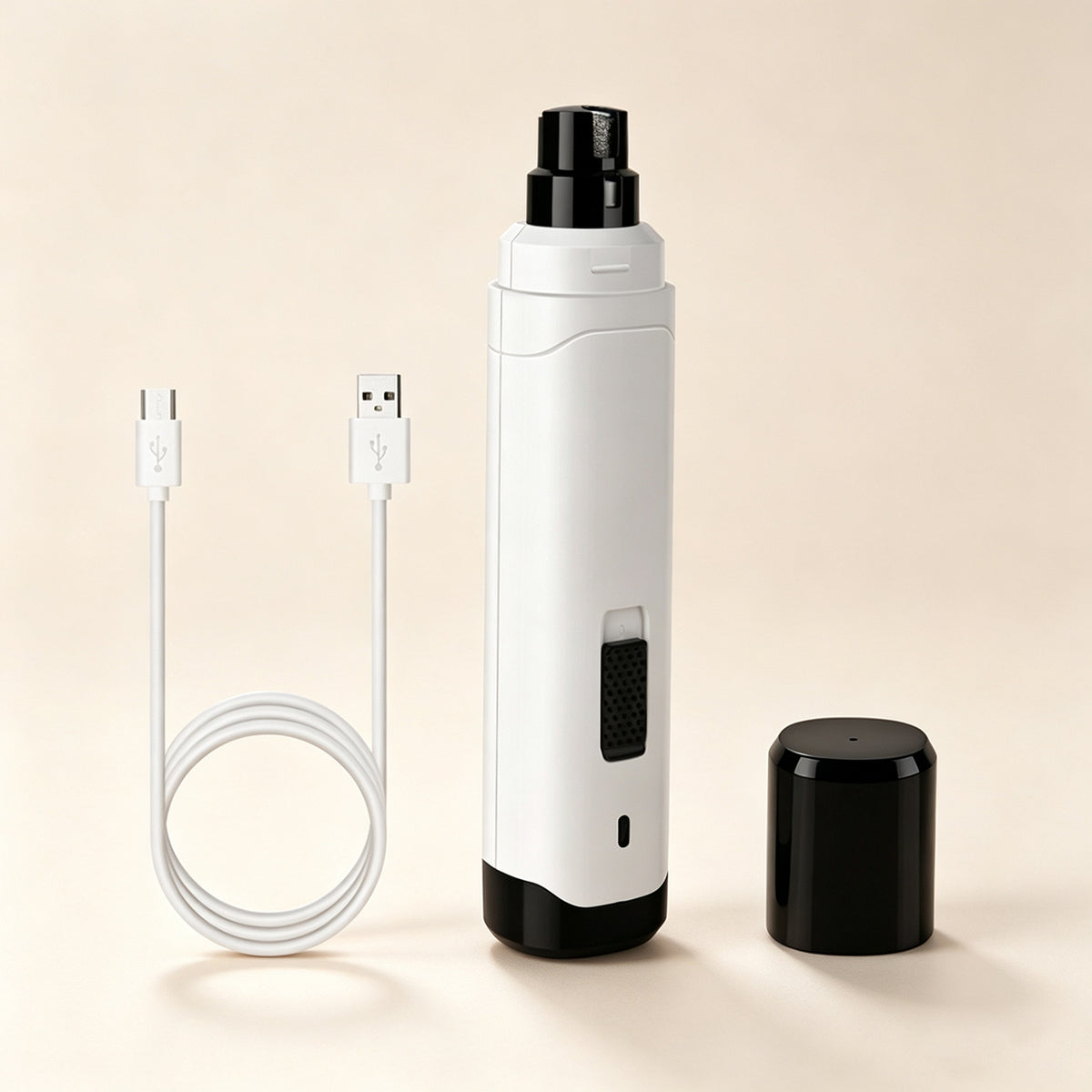 Low Noise Electric Pet Nail Grinder, Adjustable Two-Speed
