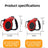 Retractable dog lead with bone print housing, product image 1
